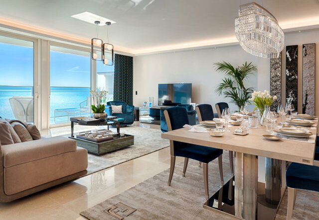 ODEON TOWER - HIGH FLOOR 4 BEDROOM APARTMENT FOR RENT - EAST - 3/13